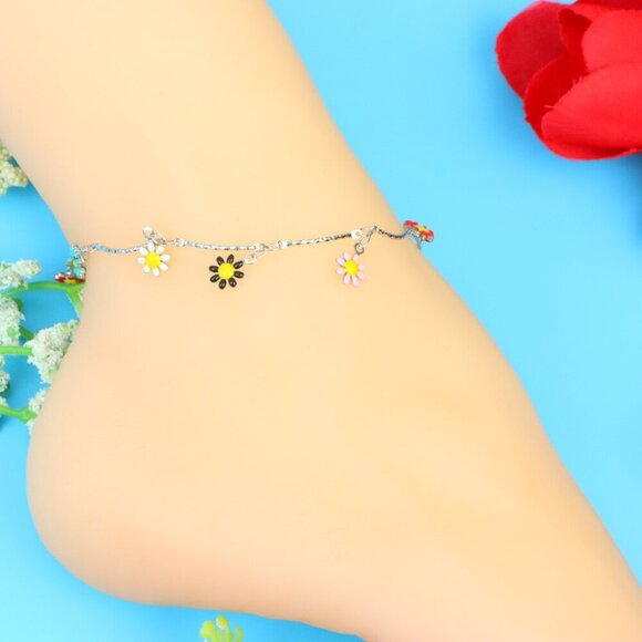 Elegant Handmade Anklet – Perfect for Women & Girls | Ideal Gift Option, DYC1022 - Picture 7 of 7